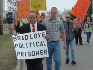 brad love political prisoner